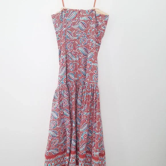Veronica Beard Fiore Linen Blend floral midi dress - Picture 9 of 13